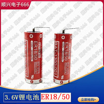 Wansheng ER18 50 3 6V lithium battery PLC industrial battery ER18505M ER18505 water meter battery