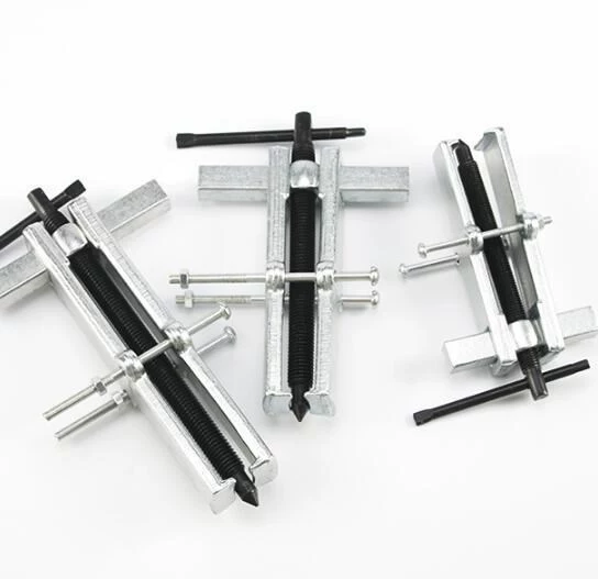 Puller công cụ nhỏ puller pull gear vuốt lấy kéo ra mang loại bỏ bánh xe puller bảo trì đa chức năng hai góc - Phần cứng cơ khí