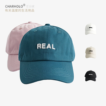 Chenghu snail letter baseball cap female sunshade Korean version of face small Tide brand male soft top ins Net Red couple cap
