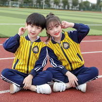 College style primary and secondary school uniforms spring and autumn suits teachers childrens class uniforms sportswear red kindergarten uniforms