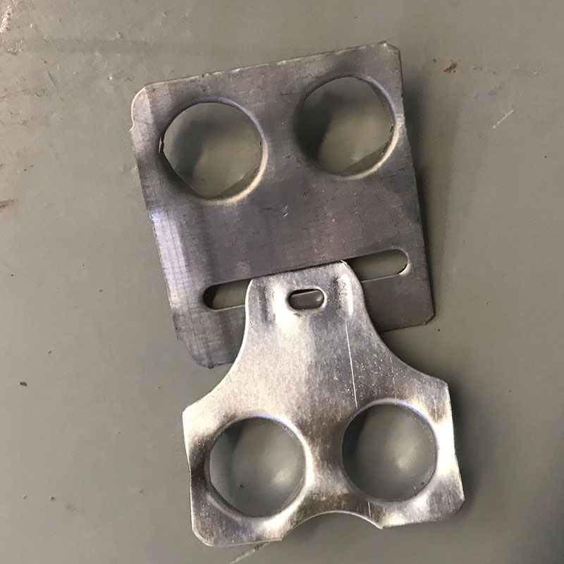 Wooden Case Steel Band Iron Sheet Wrapping Steel Edge Packing Iron Care Side Steel Full Bag Corner Wooden Case Steel Edge Wrapping Corner Webbing With Mother Button