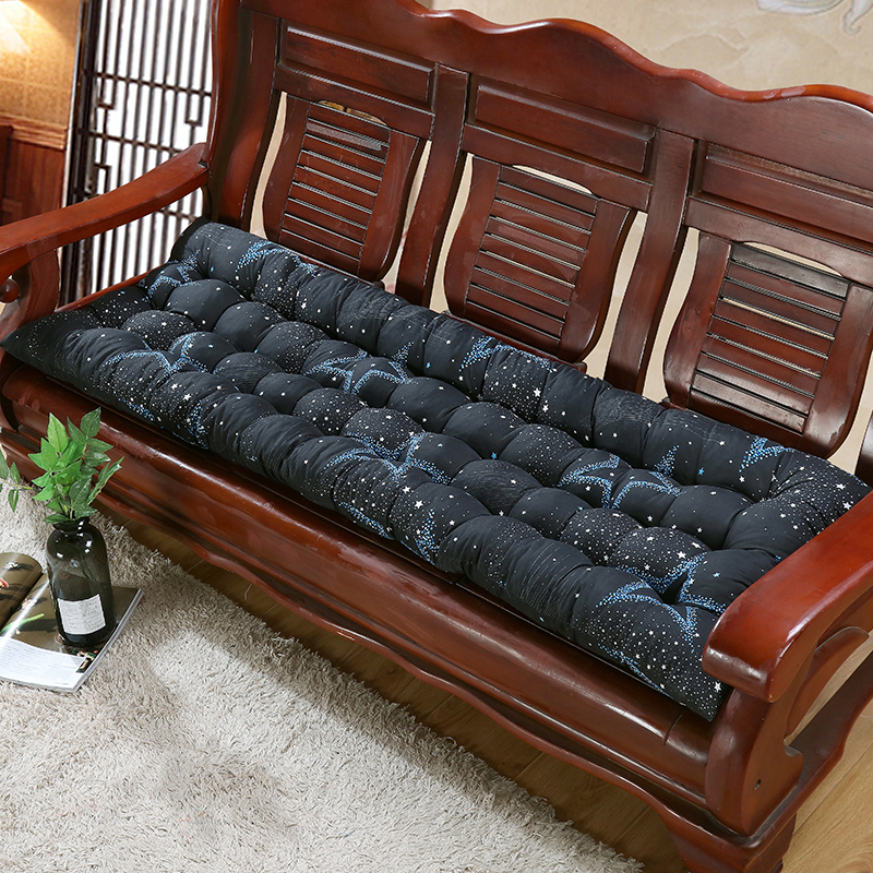 Solid wood sofa cushion four seasons universal thickening long cushion