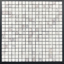 Mosaic natural Dali stone mosaic white gold spider ancient wood grain ground balcony flower bed pool