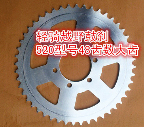 Tibetan mastiff mastiff 200 drum 6 hole 520 model off country 48 tooth chain disc modification add 250