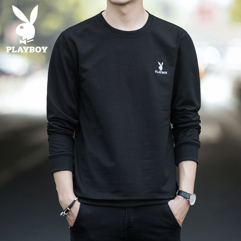 Playboy pure cotton jacket men's clothing thin Han edition of the trend loose spring and autumn clothing head handsome long sleeve blouse