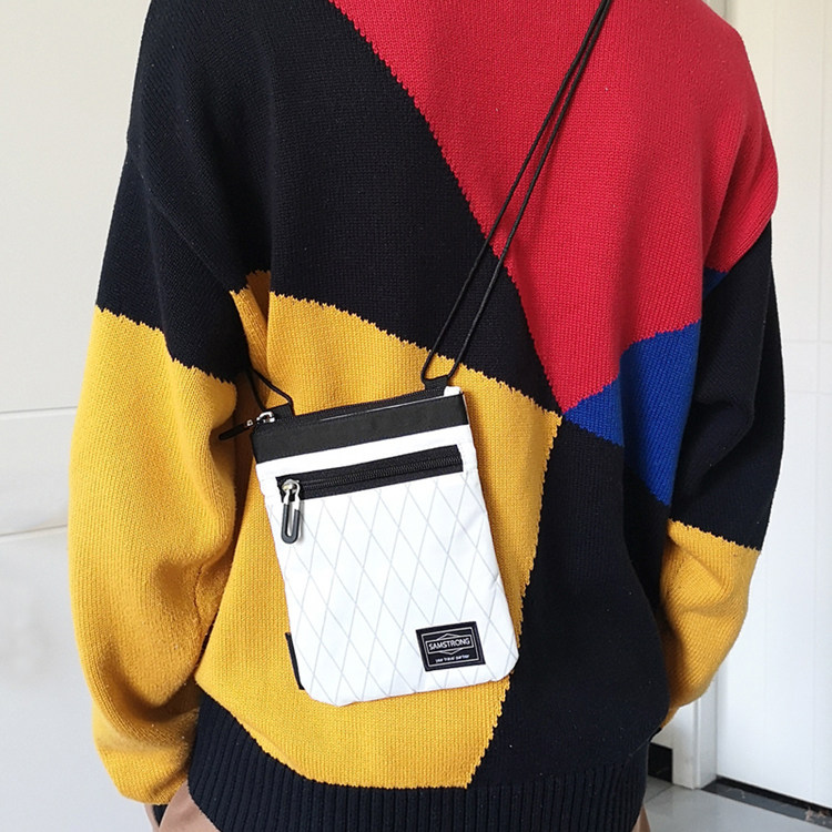 Small single shoulder slanted satchel X-Pac men and women light weight day series Mini personality wallet travel mobile phone bag Mountain accessories