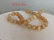 A string of cats eye beads from the Qing Dynasty collected in the countryside.