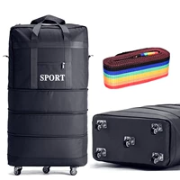 28-дюймовое «бесшумное универсальное колесо» + комплект упаковочного ремня. По умолчанию цвет упаковки будет черным.