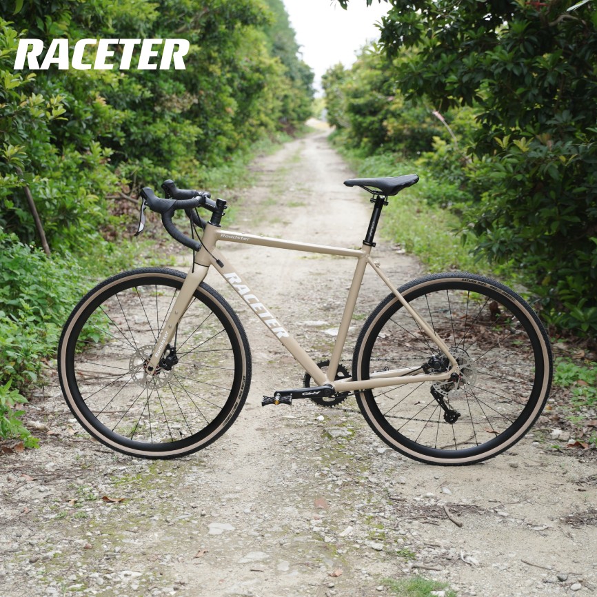 RACETER Reshida Roadster Second generation gravel road car Gravel barrel shaft disc brake carbon fiber front fork-Taobao
