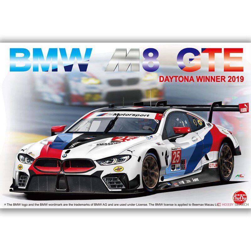 HobbyNunu Assembly Model BMWBMMWM8 GTE Racing Winner2019 PN24010 1 24