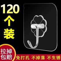 Strong incognito hook Punch-free hook Suction cup Bathroom kitchen bathroom wall sticky hook Strong incognito hook