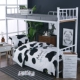 Nằm trên một futon bunk ký túc xá đàn ông độc thân và phụ nữ ba mảnh vải chăn quilt 0.9m Bốn Liu Jiantao - Bộ đồ giường bốn mảnh