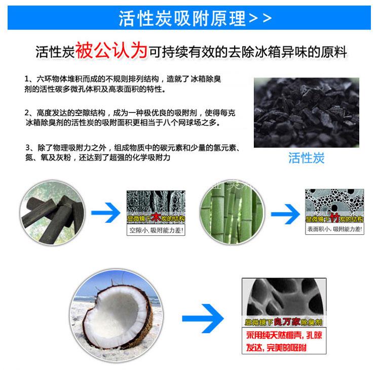 nước lau kính gift 4l Tủ lạnh khử mùi khử mùi lưu trữ hộp than hoạt tính than tre khử khoáng nano ngoài mùi - Trang chủ javel tẩy quần áo