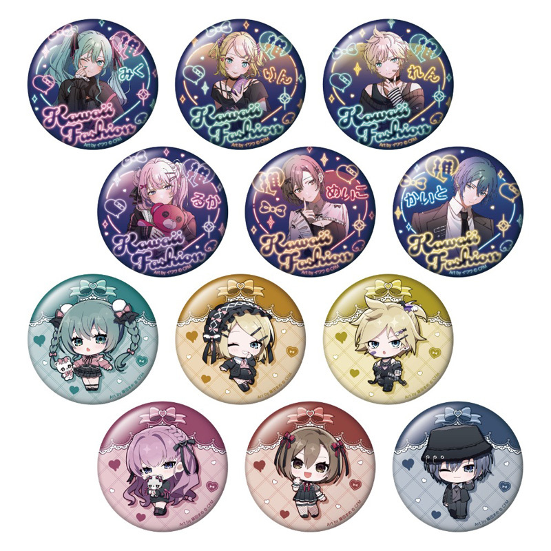 In Stock Hatsune Miku Don Quixote 2024 Badge Pin Standee Nishikigi Merchandise