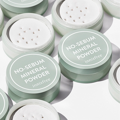 Innisfree, увлажняющая рассыпчатая пудра, в корейском стиле, контроль жирного блеска, 5г