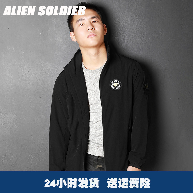 Xenophing waterproof assault jacket jacket thin wind clothes army fan Outdoor Travel autumn Winter Climbing Clothing for men