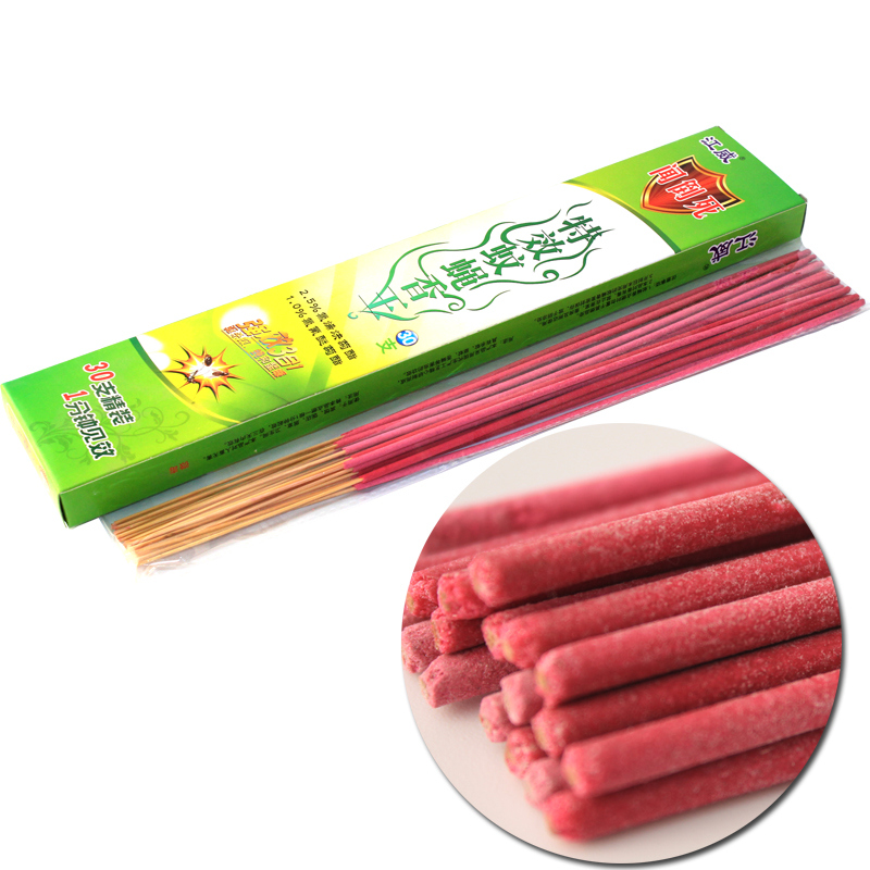 Fly incense restaurant with kitchen smoke flies to kill mosquitoes fly