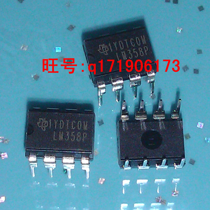 LM358 in-line DIP-8 TI dual operational amplifier LM358N new