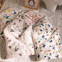 Shrimp rice cat full cotton clip cotton hug by autumn and winter hug by newborn pure cotton cover by going out for a blanket