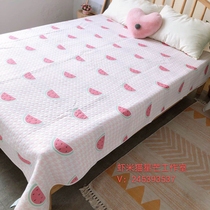 Shrimp Rice Cat New Products Gauze Soft Mat Pure Cotton Cool Mat Moon Subbed Linen Bed Pint Machine Washable Shake Dry
