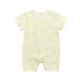 Mu Mu Le baby tre sợi gạc jumpsuit ngắn tay nửa quần short tay rách tách bé romper kín 裆 quần áo - Áo liền quần