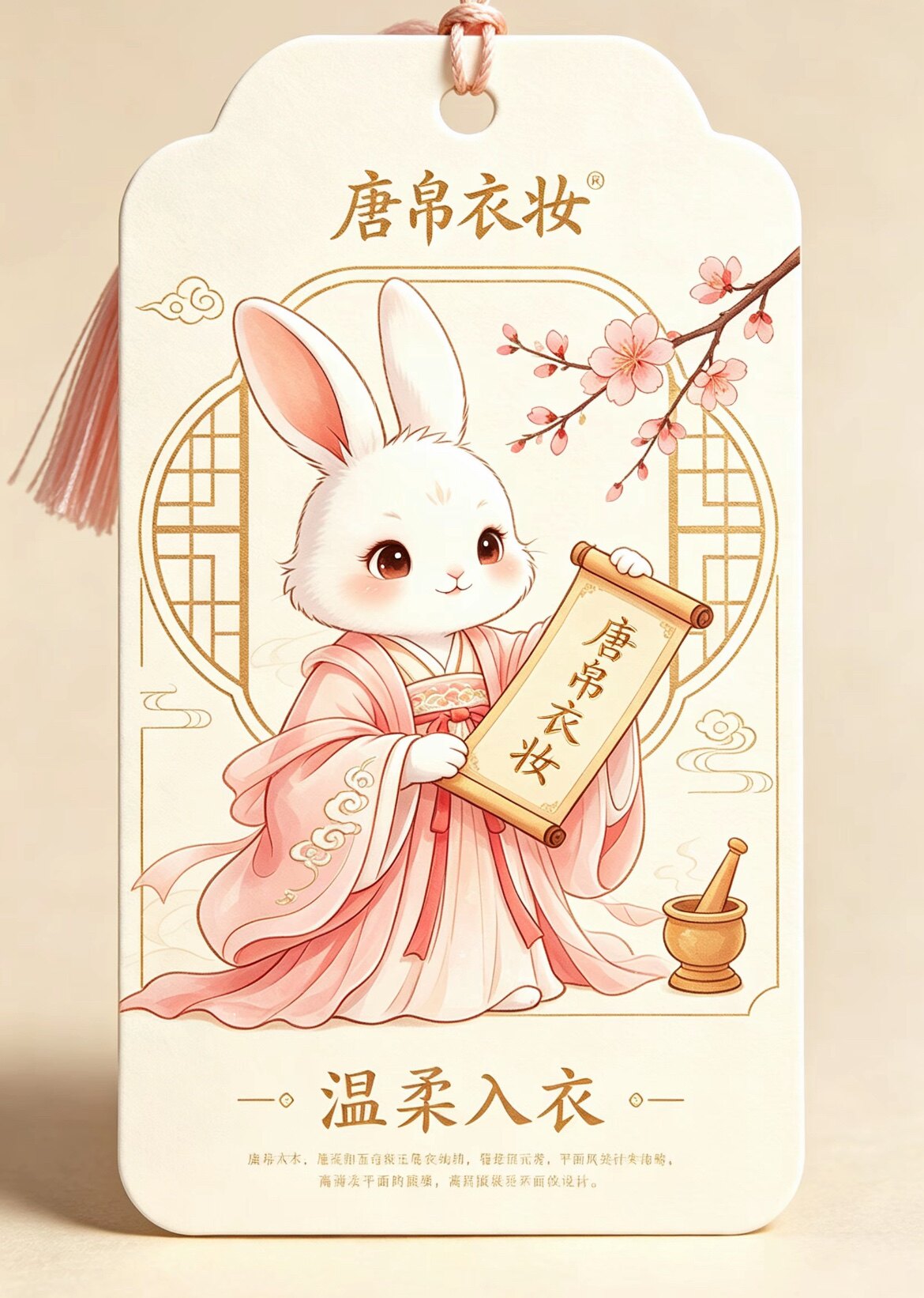 唐帛衣妆的LOGO