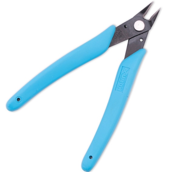 Bóc kìm kéo cắt kim loại Mũi khoan và kìm nhỏ - Công cụ Nail mẫu vẽ cọ bản