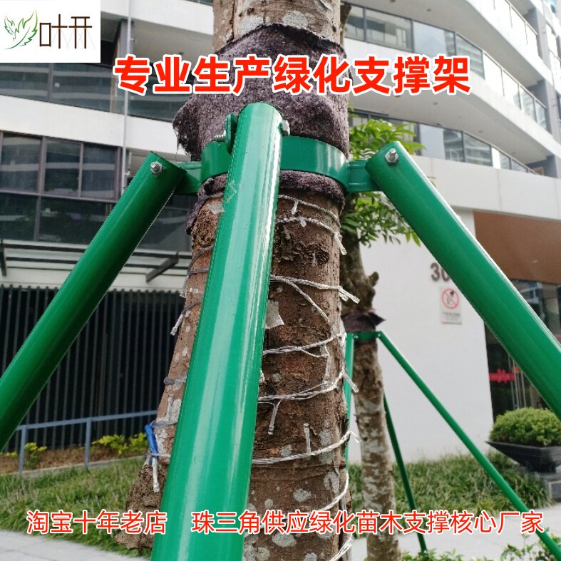 Sapling Support The secret weapon for garden greening: galvanized steel pipe tree ...