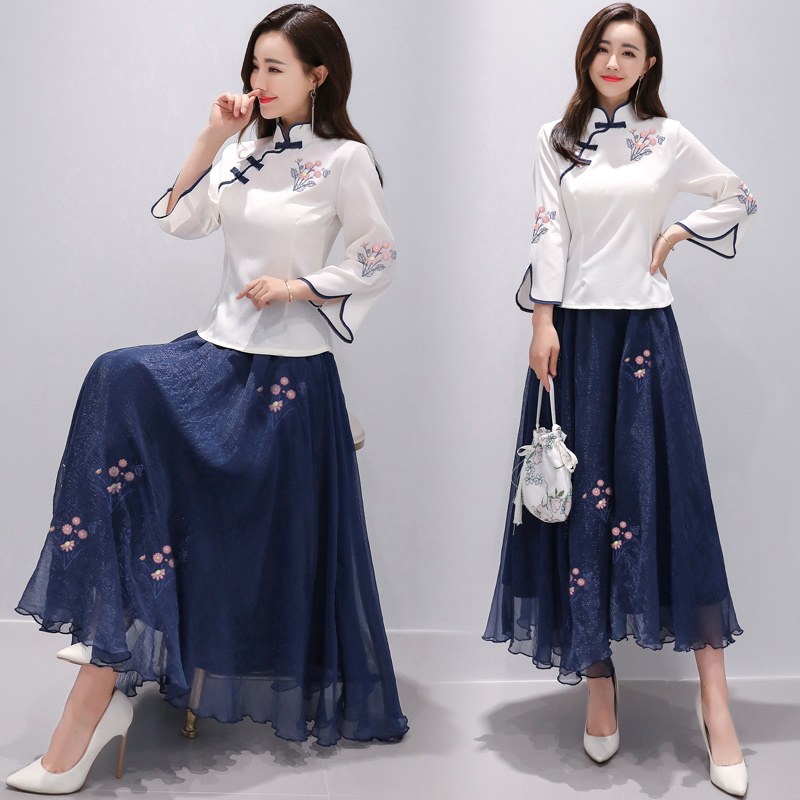 People's Republic of China (wind) flag) robe (two) pieces)2023 (spring)han (summer) han) Liang (Liang) edition) Liang )