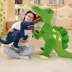 Spiny lại rồng búp bê khủng long đồ chơi sang trọng Tyrannosaurus Rex búp bê trẻ em Hàn Quốc ngủ trai và gái - Đồ chơi mềm Đồ chơi mềm