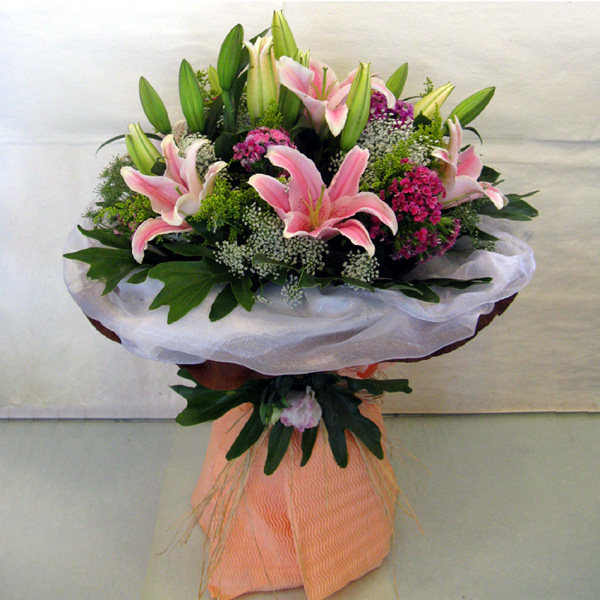 百合乌鲁木齐同城鲜花速递克拉玛依昌吉哈密伊