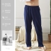 Mùa hè quần ngủ nam quần cotton lỏng cộng với phân bón XL quần nhà thông thường cotton nhà quần mỏng điều hòa quần
