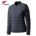 Jin Laike 2018 mùa đông mới cotton nữ thể thao ngoài trời quần áo cotton ngắn gió áo ấm nữ - Quần áo độn bông thể thao Quần áo độn bông thể thao