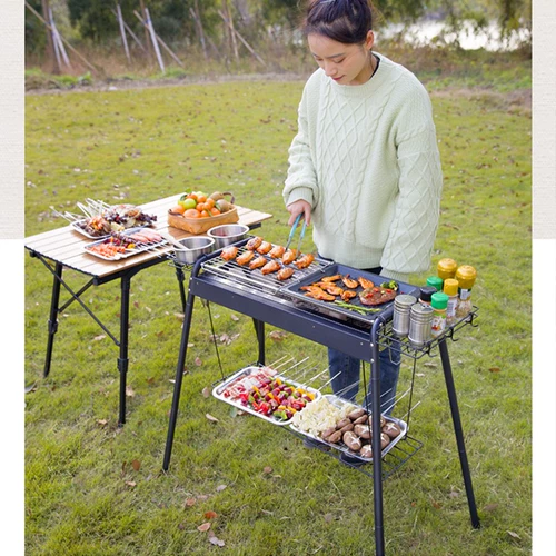 Примитивное барбекю для гриля на открытом воздухе печь для барбекю дома уголь дым -без барбекю для барбекю для барбекю для барбекю Продукты