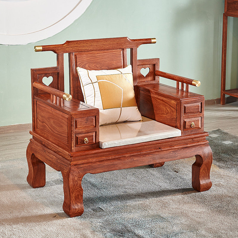 National Standard Red Wooden Hedgehog Purple Sandalwood New Chinese Living Room Composition Solid Wood Furniture Flowers Pear Wood Log Extravagant Red Wood Furniture