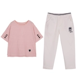 Летний комплект для школьников, модная летняя одежда, для средней школы, в корейском стиле, короткий рукав