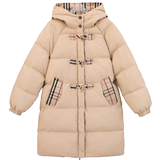 Зимний пуховик, длинная куртка для школьников, 2020, для средней школы, увеличенная толщина