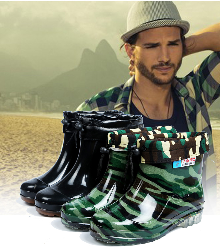 Chaussures - bottes caoutchouc homme - semelle tendon - Ref 971650 Image 47