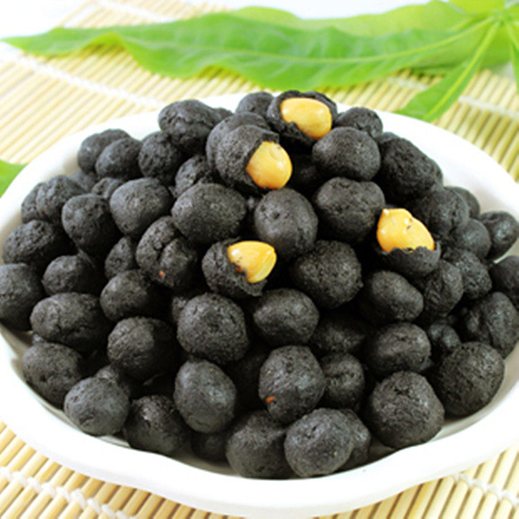Suichang specialty carbon black peanut sesame peanut casual snack original flavor small package 250g Zhejiang Agricultural Food