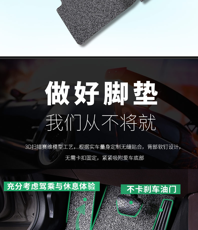 MG ZS floor mats, MGZS car-specific driver's side floor mats, car mats for 2019 GM6, new HS, new 5