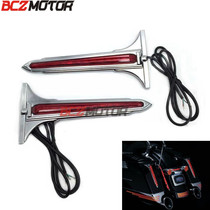 Motorcycle Accessories Harei Great Glide Road Wang Street Glider Retrofit Side Box Swordlike Light decorative lamp