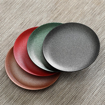 Copper color Tea Cup cushion holder household Japanese tea pad kung fu tea set accessories large round hand coaster Tea Tool