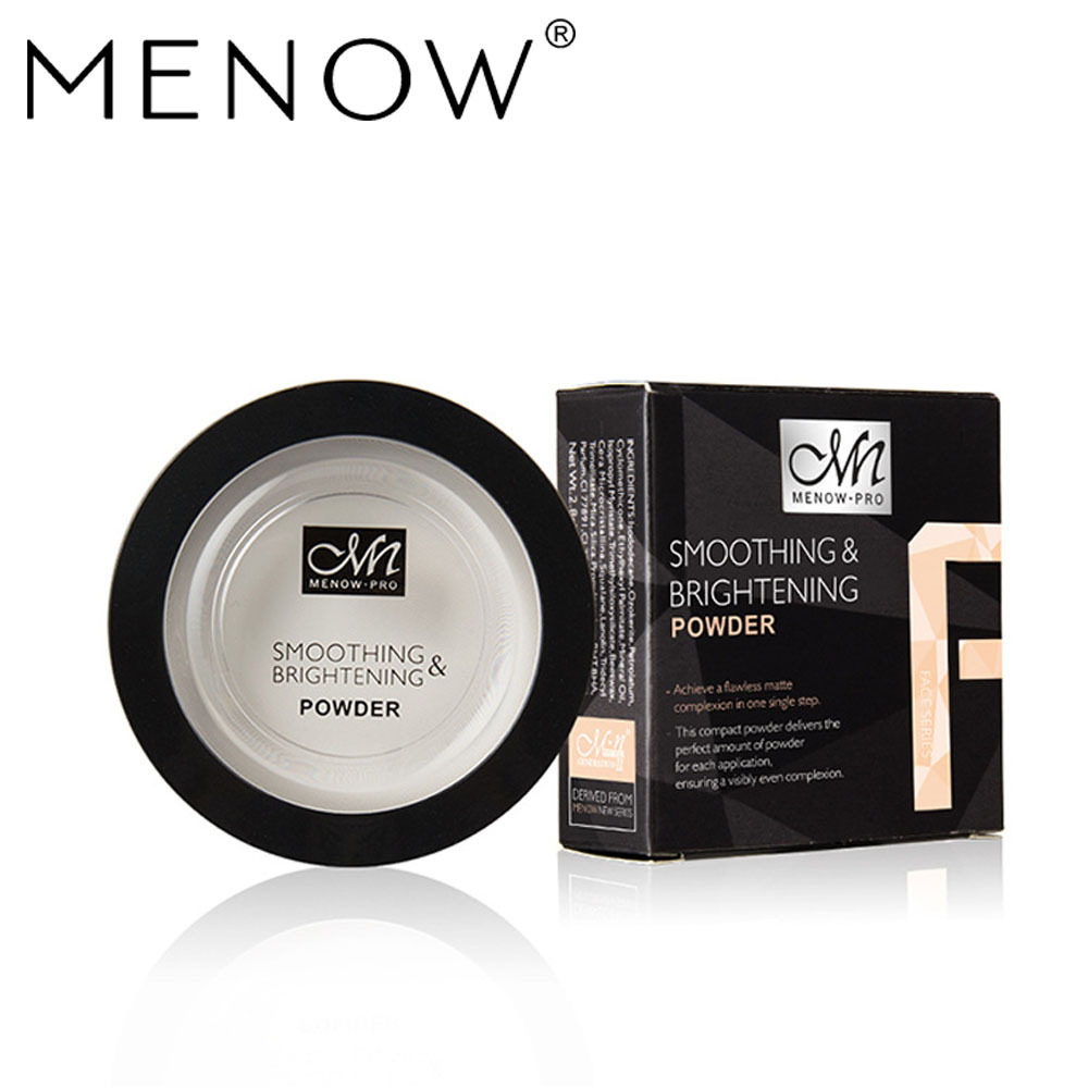 Menow F16008 White Mending and Cosmetic Powder Cake Oil Control Concealer Highlight Delivered at End of April