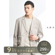 Autumn new small suit men loose Korean trend handsome men casual suit suit suit spring and autumn single West Coat