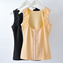 Autumn and winter breast body shaping body thermal underwear women postpartum shaping abdominal harvest small stomach nursing plus velvet vest