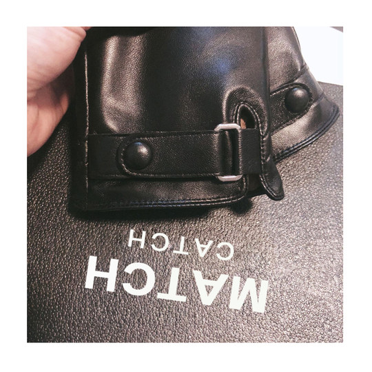 Genuine Leather Gloves for Men, Winter Sheepskin, Fleece-Lined, Thickened, Warm, Windproof, Suitable for Driving, Outdoor Activities, Cycling, Motorcycle, Touchscreen Compatible