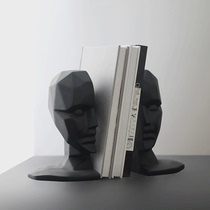 Resin crafts desktop bookends study decoration handicrafts model room book shelf soft decoration
