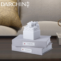 Creative Personality Dragon Lion Town house Merchants Small swing pieces Tea Road tea Tea Spotting Tea Table Accessories Tea Tabletop Decorations