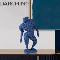 Abstract art portrait sculpture resin ornaments modern home living room TV cabinet room creative personality decorations