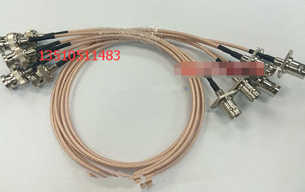 Radio frequency BNC-KF BNC-J coaxial RG179 jumper BNC mother belt flange swivel BNC male 75 Ohm Q9 feeder